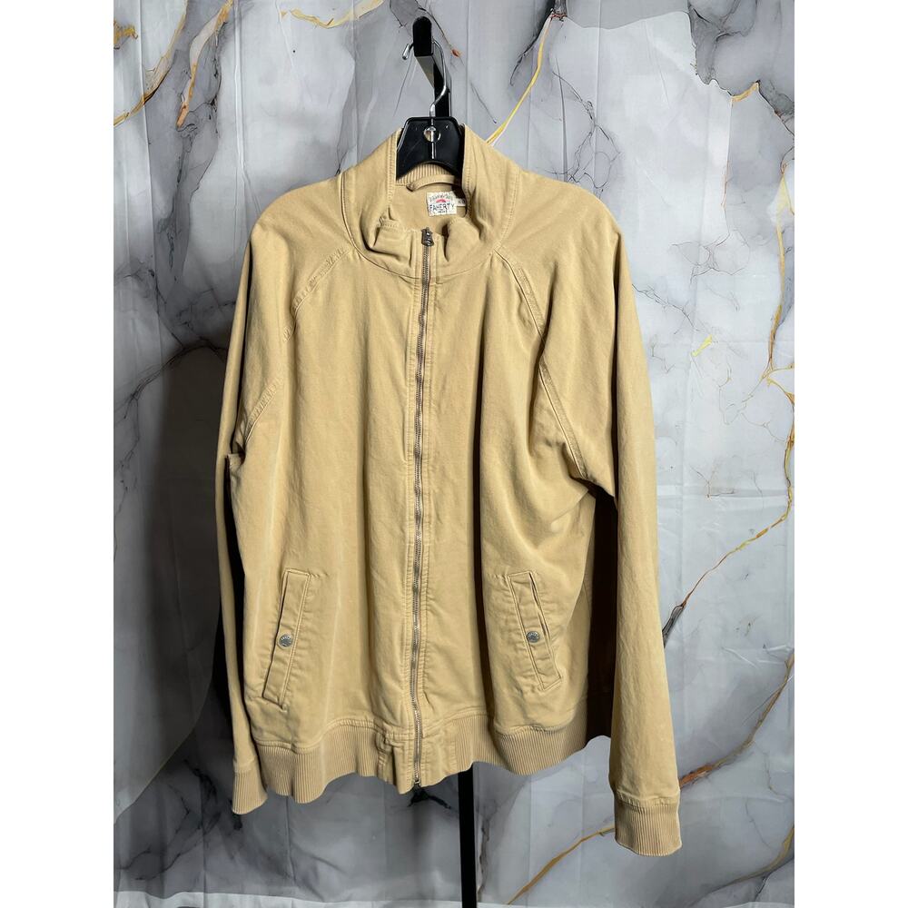 Faherty Men's Bomber Jacket Unlined Tanker Sz. XL